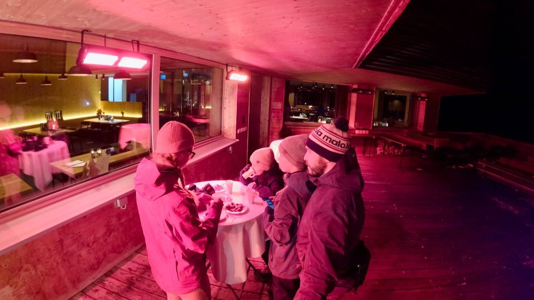 Maronen und Punsch beim Bergerlebnisabend im Brandner-Tal