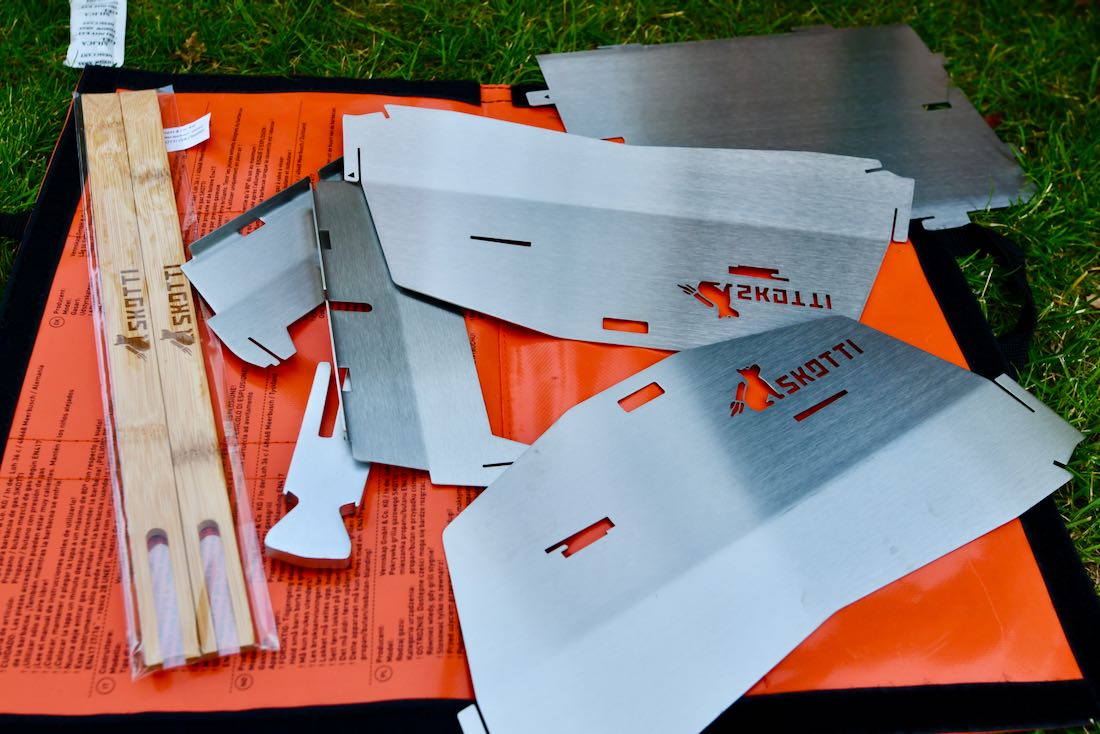 Der Deckel:Cap vom Skotti Grill