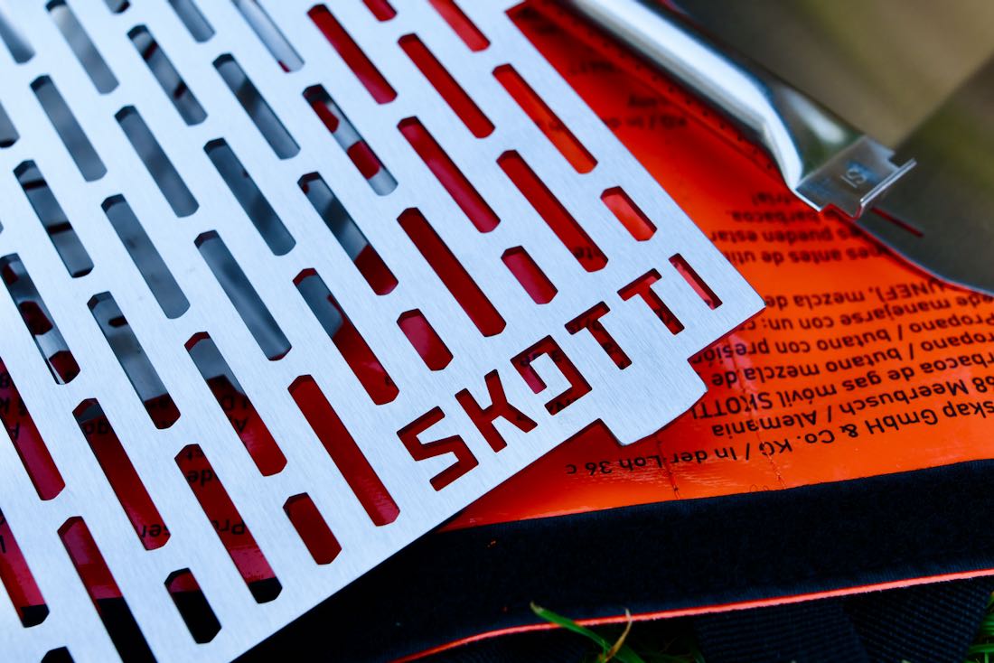Der Grillrost vom Skotti Grill