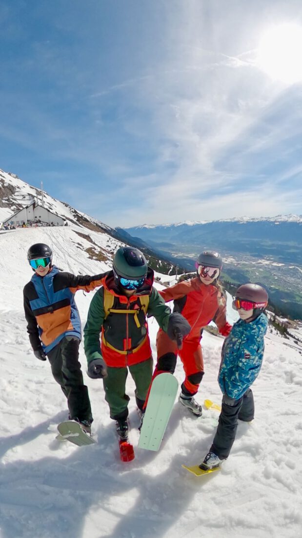 Fravely beim Figl in Innsbruck auf der Nordkette