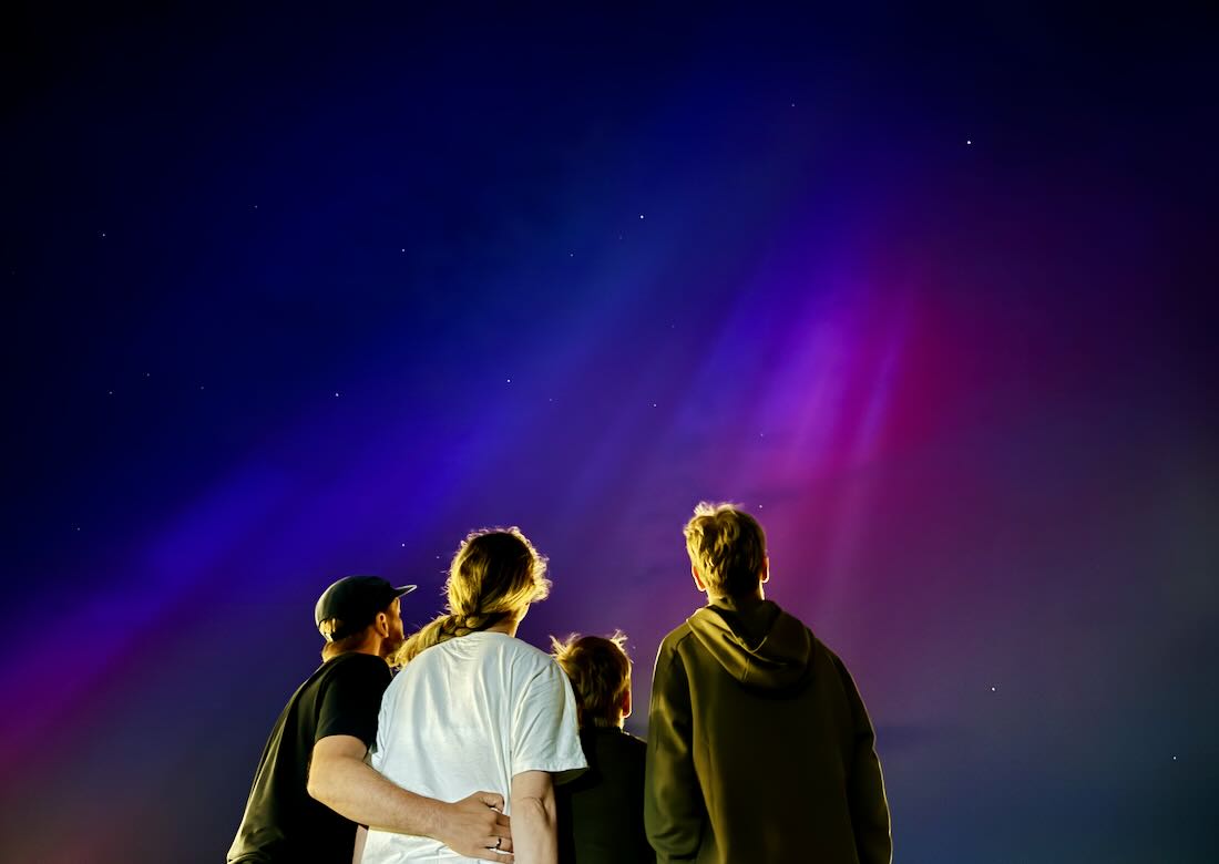 Polarlichter in Nordirland