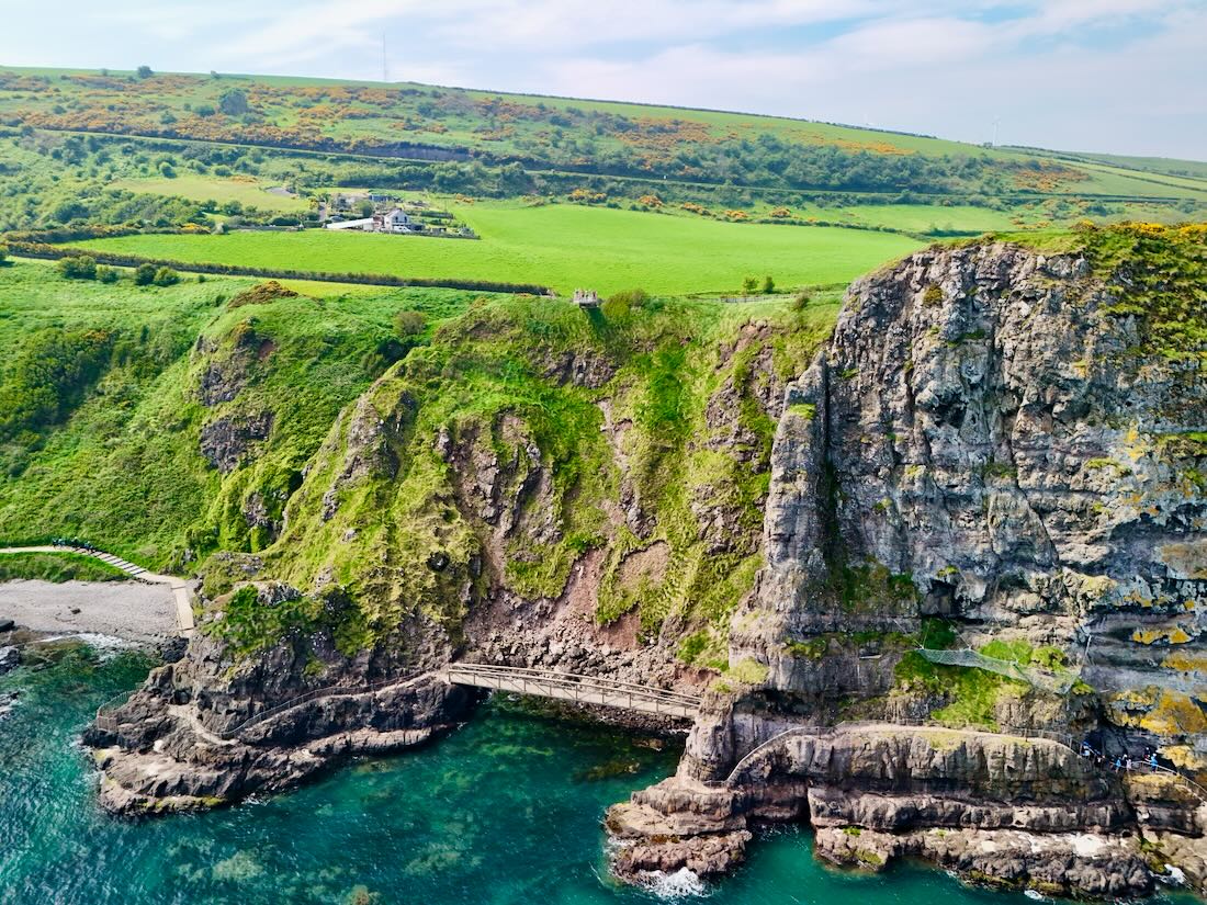 The Gobbins und die Aussichtsplattform in Nordirland