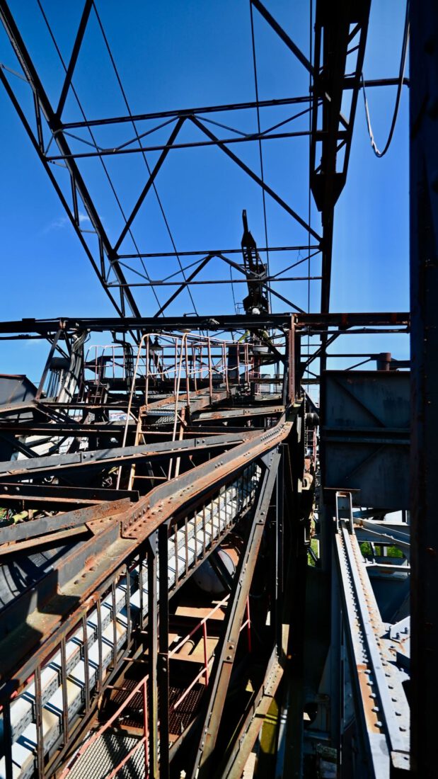 Der Schaufeldabagger in Hagenwerder