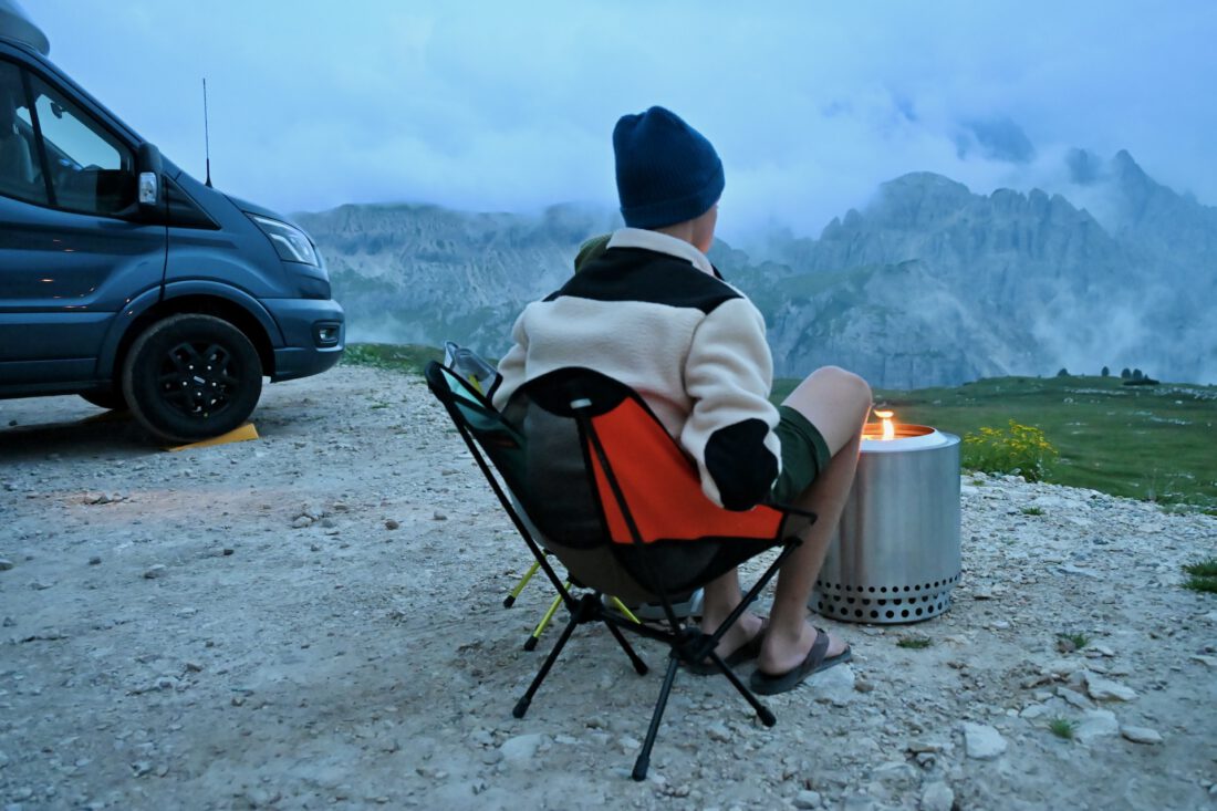 Fravely und der Solo Stove Ranger