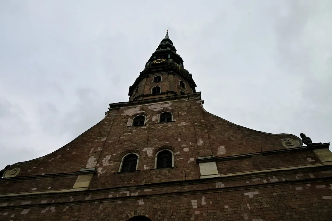 Die Peterskirche in Riga in Lettland