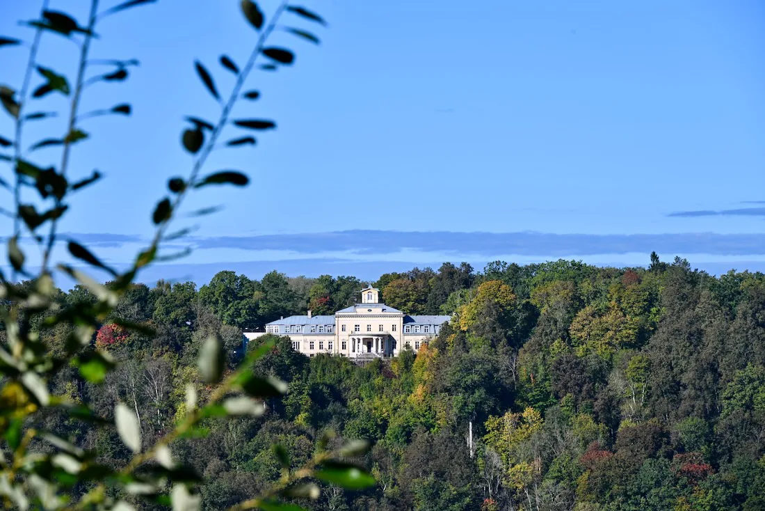 Schloss Krimulda im Gauja Nationalpark in Lettland
