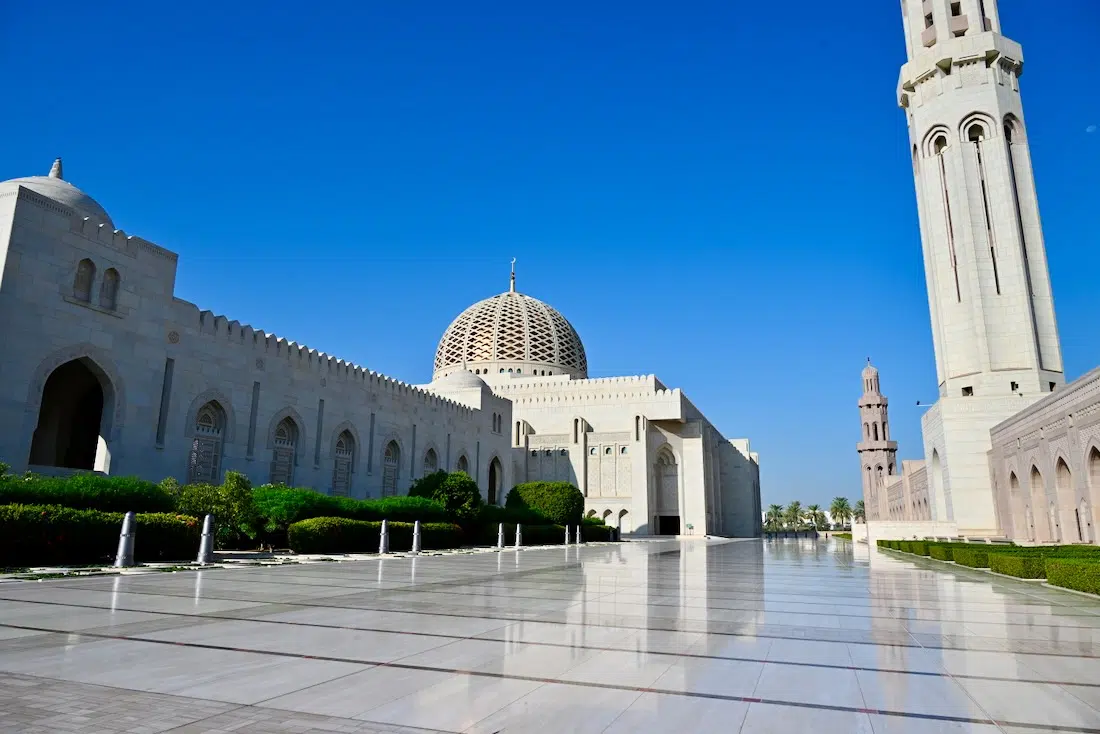 Die Große-Sultan-Qaboos Moschee