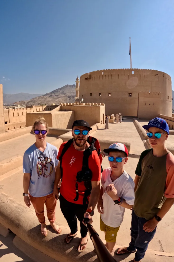 Fravely im Fort Nizwa
