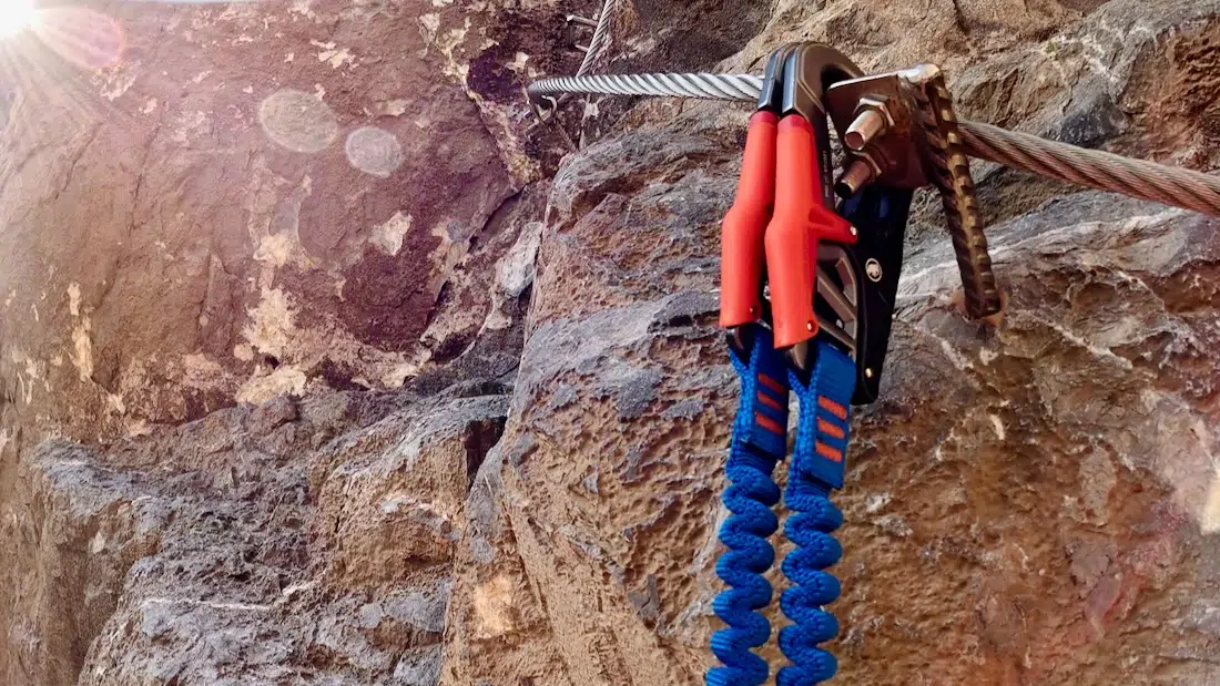 Klettersteigset für via Ferrata von Mammut