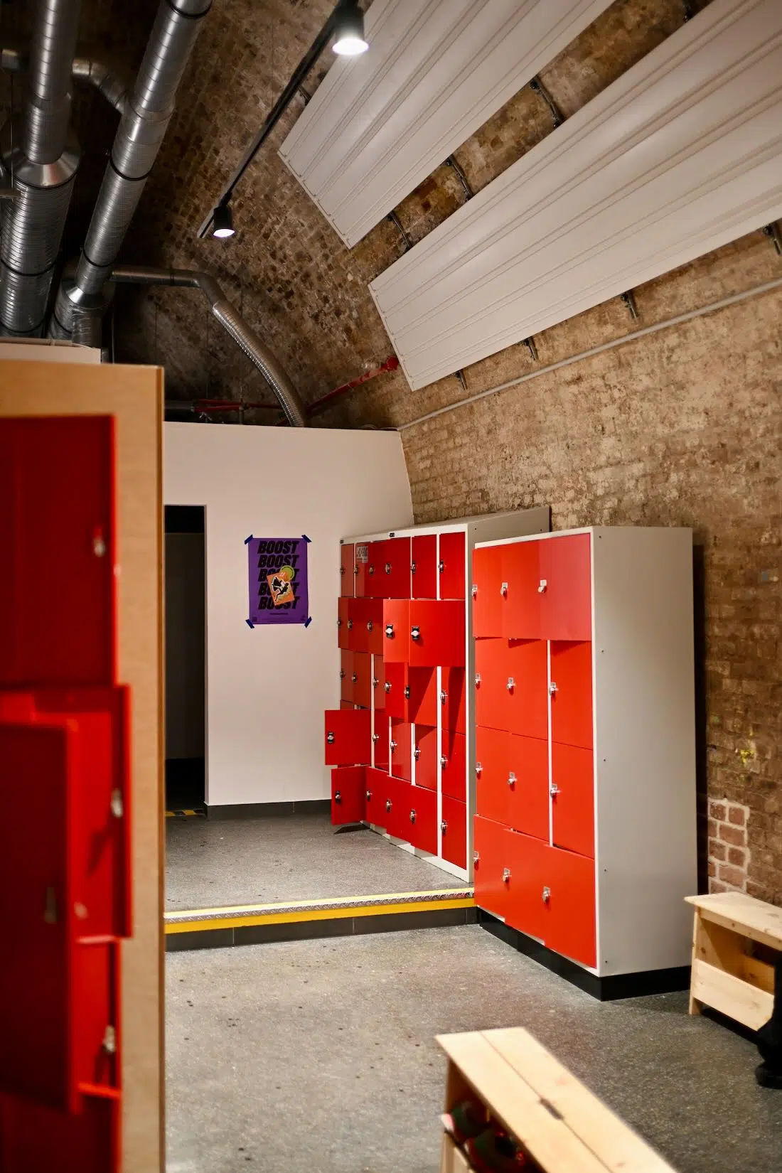 Umkleidekabine Urban Apes Fhain