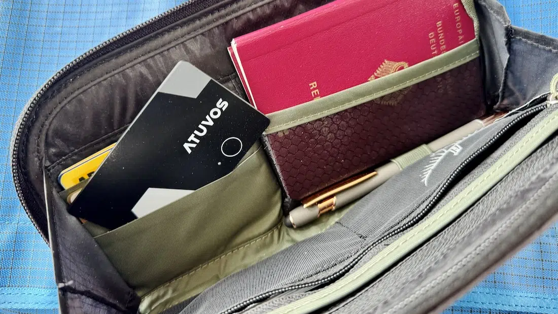 ATUVOS Wallet Tracker Karte