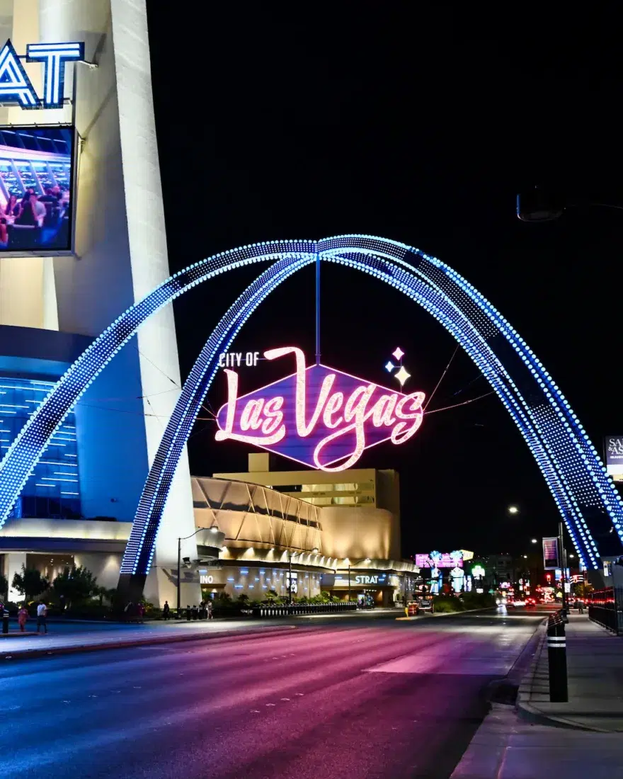 Das alte Las Vegas Sign