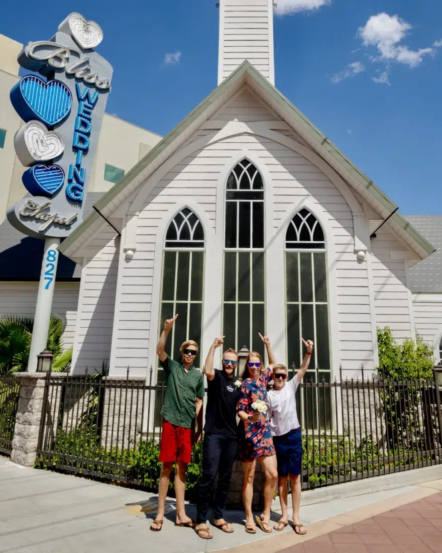 Fravely an der Bliss Wedding Chapel