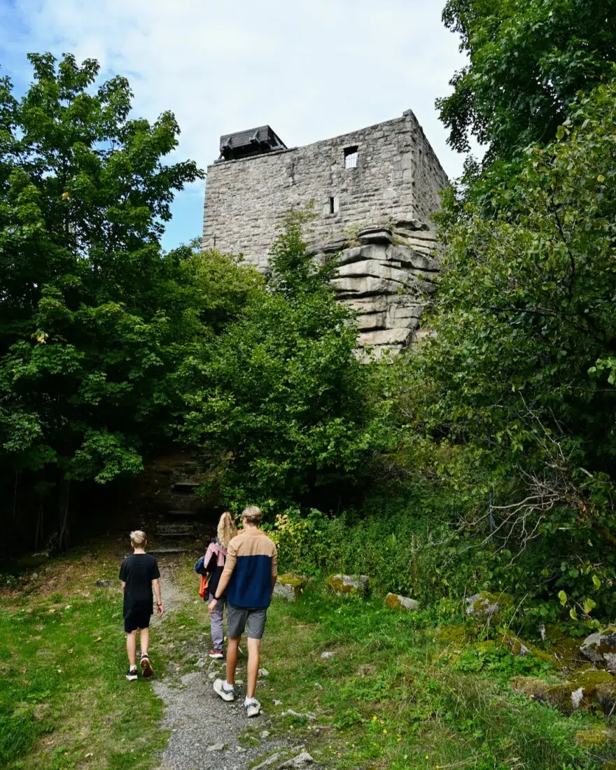 Fravely wandern zur Burgruine Epprechtstein
