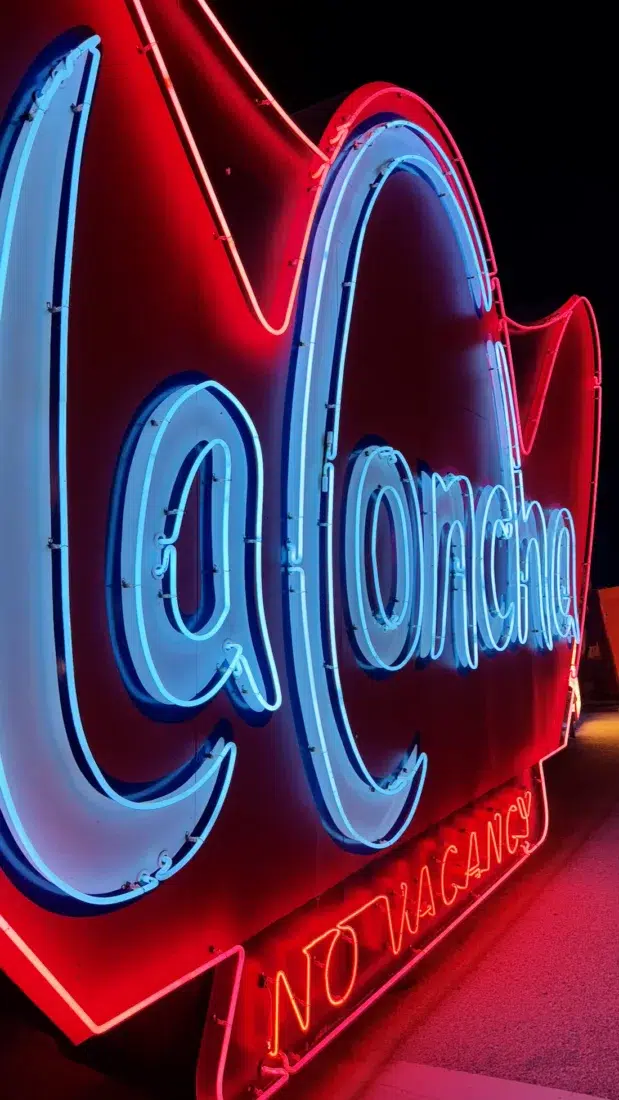 Neon Reklame im Neon Museum Las Vegas