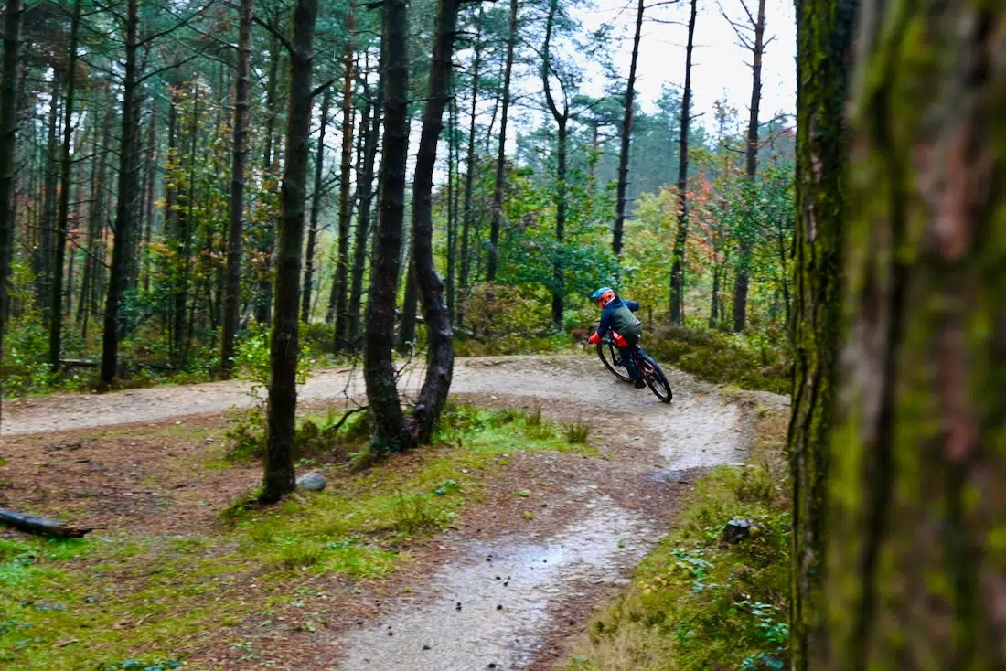 Ben auf den Ladys Cannings Trails