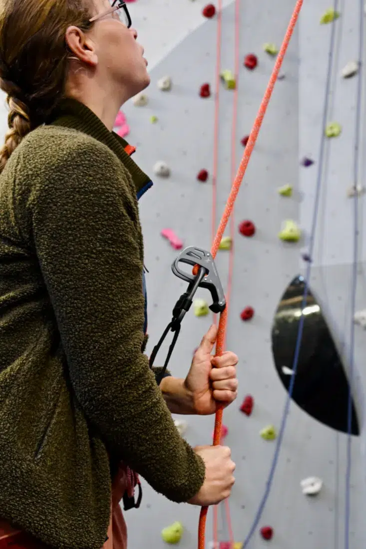 Melanie sichert im The Foundry