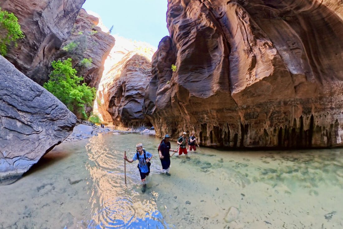Was müsst ihr mit Kindern beachten beim The Narrows Trail im Zion Nationalpark – Unser Familienabenteuer bis zu den Big Springs