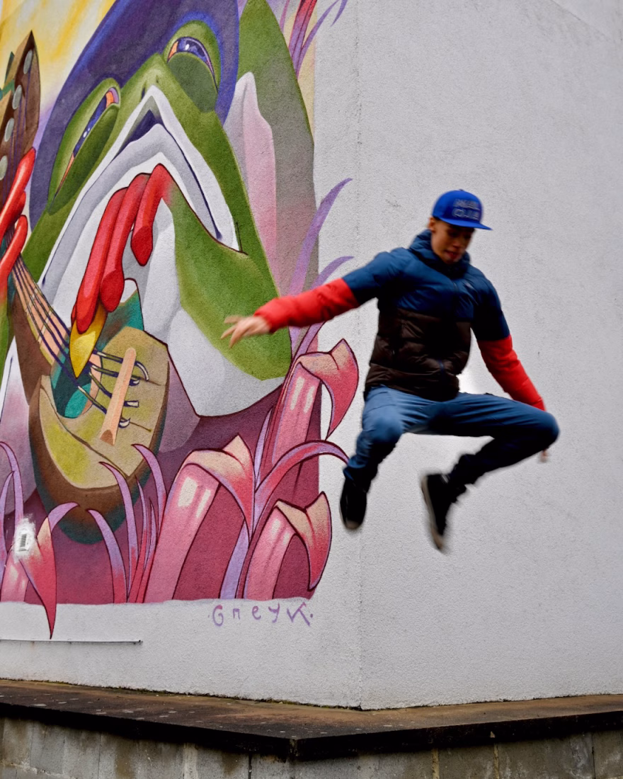 Urbanart in Schmalkalden in Thüringen