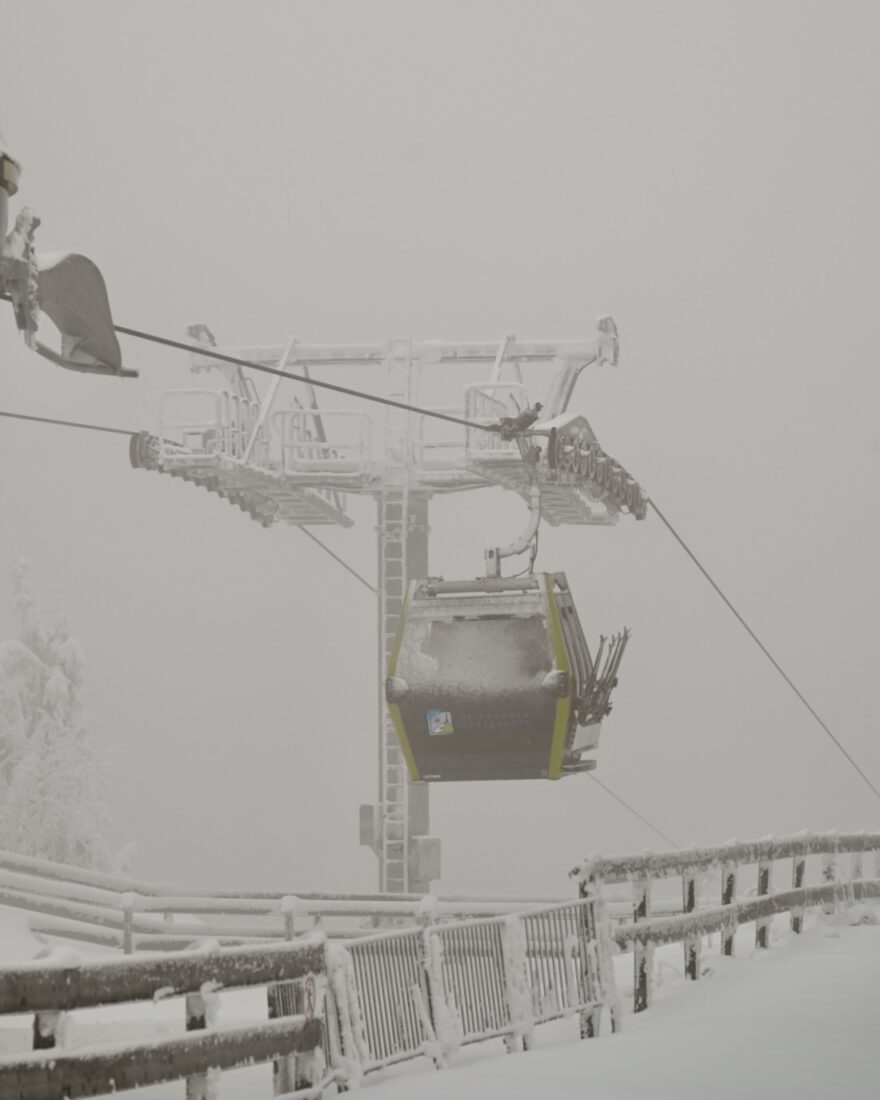 Die Seilbahn am Ochsenkopf im Fichtelgebirge