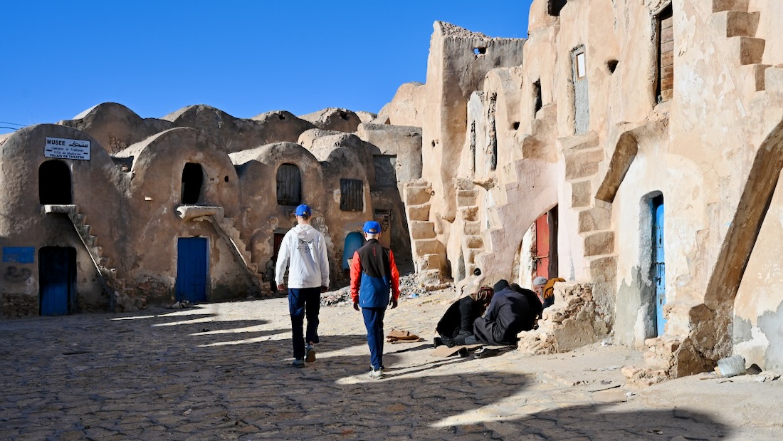 Star Wars Szene im Ksar Medenine in Dahar