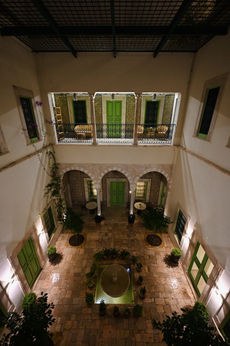 das Hotel Dar Ben Turkia in Tunis in Tunesien