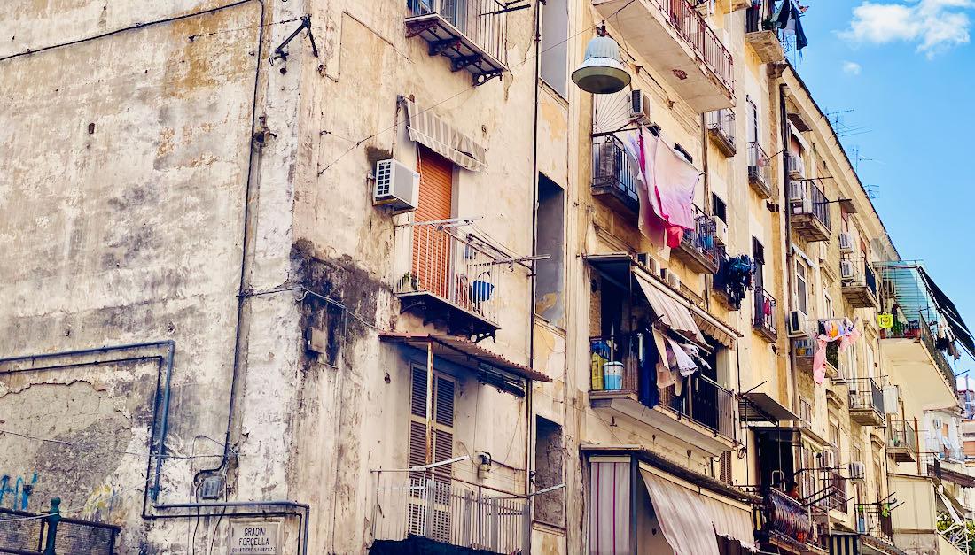 Altes Haus in Neapel