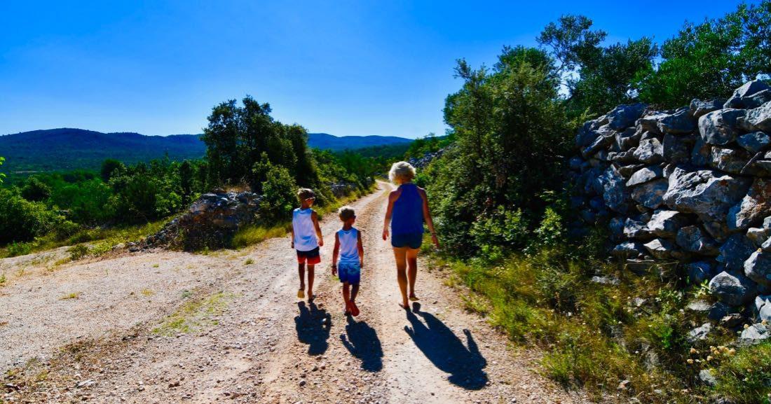 Auf dem Weg zum Meer
