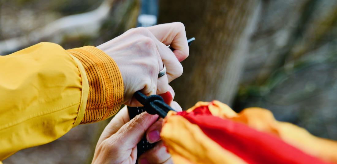 HÄNG Hängematte Aufbau