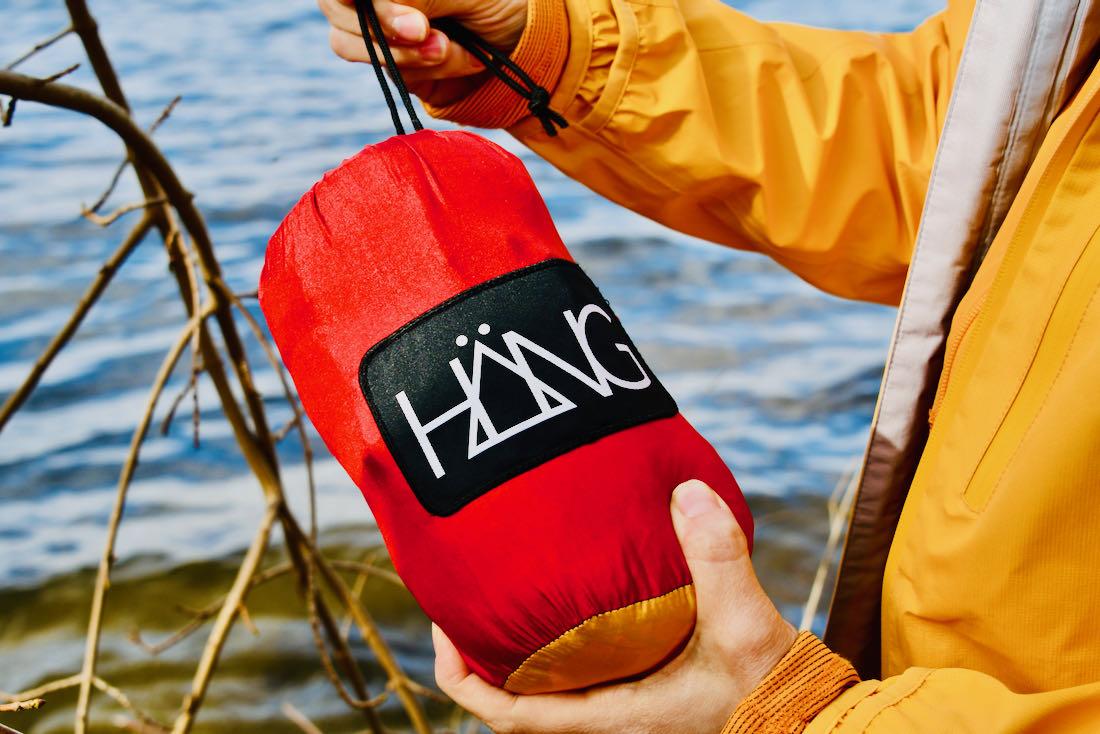 Hängematte im Beutel