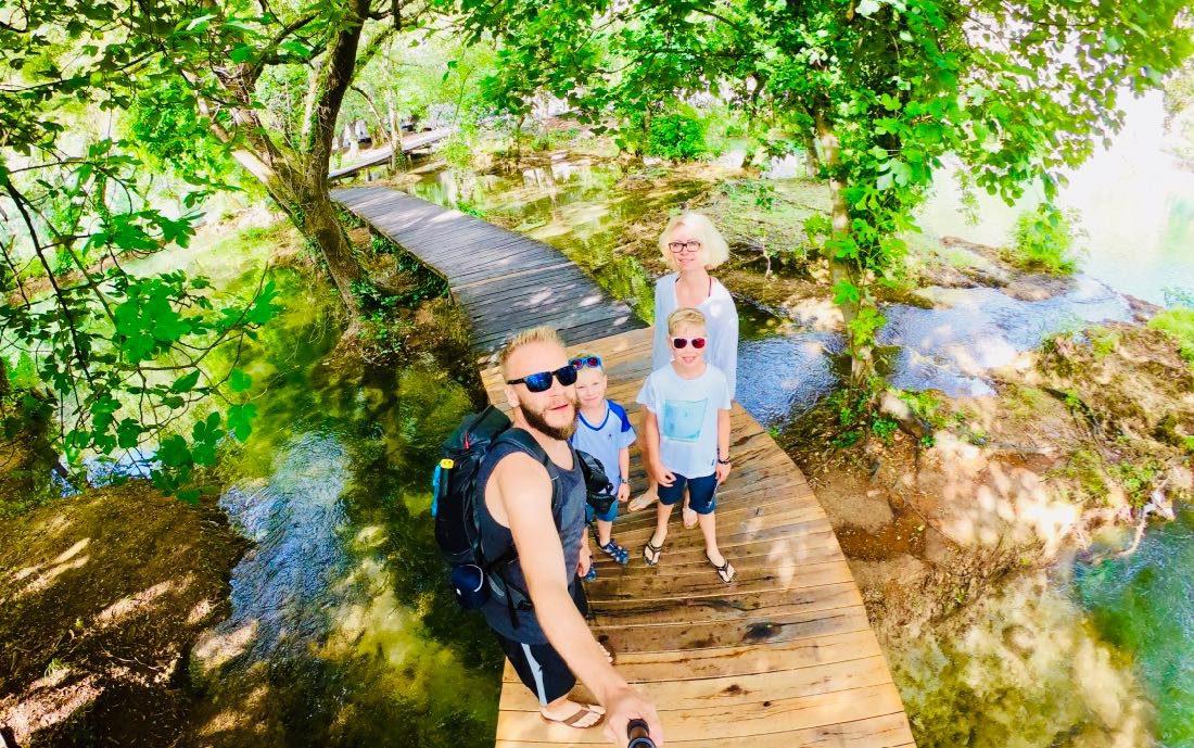 Fravely auf dem Lehrpfad vom Nationalpark Krka in Kroatien
