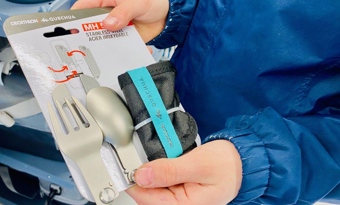 Kamping-Besteck für den KanuTrip