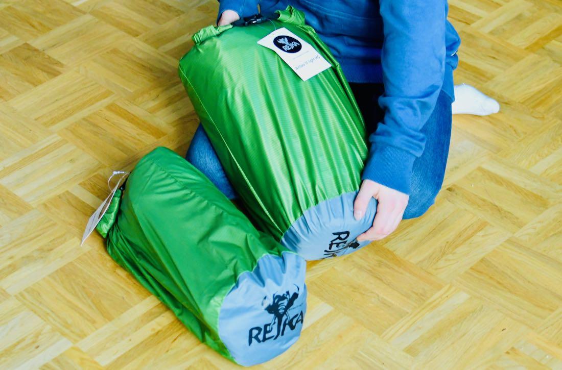 REJKA Zelte für den Kanutrip in Schweden